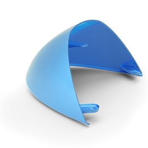 Ventura Blue Single Seat Cowl