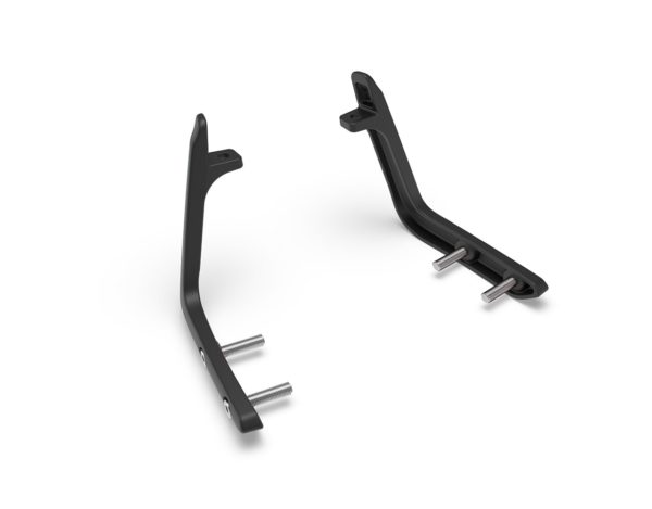 Black Passenger Backrest Mounts