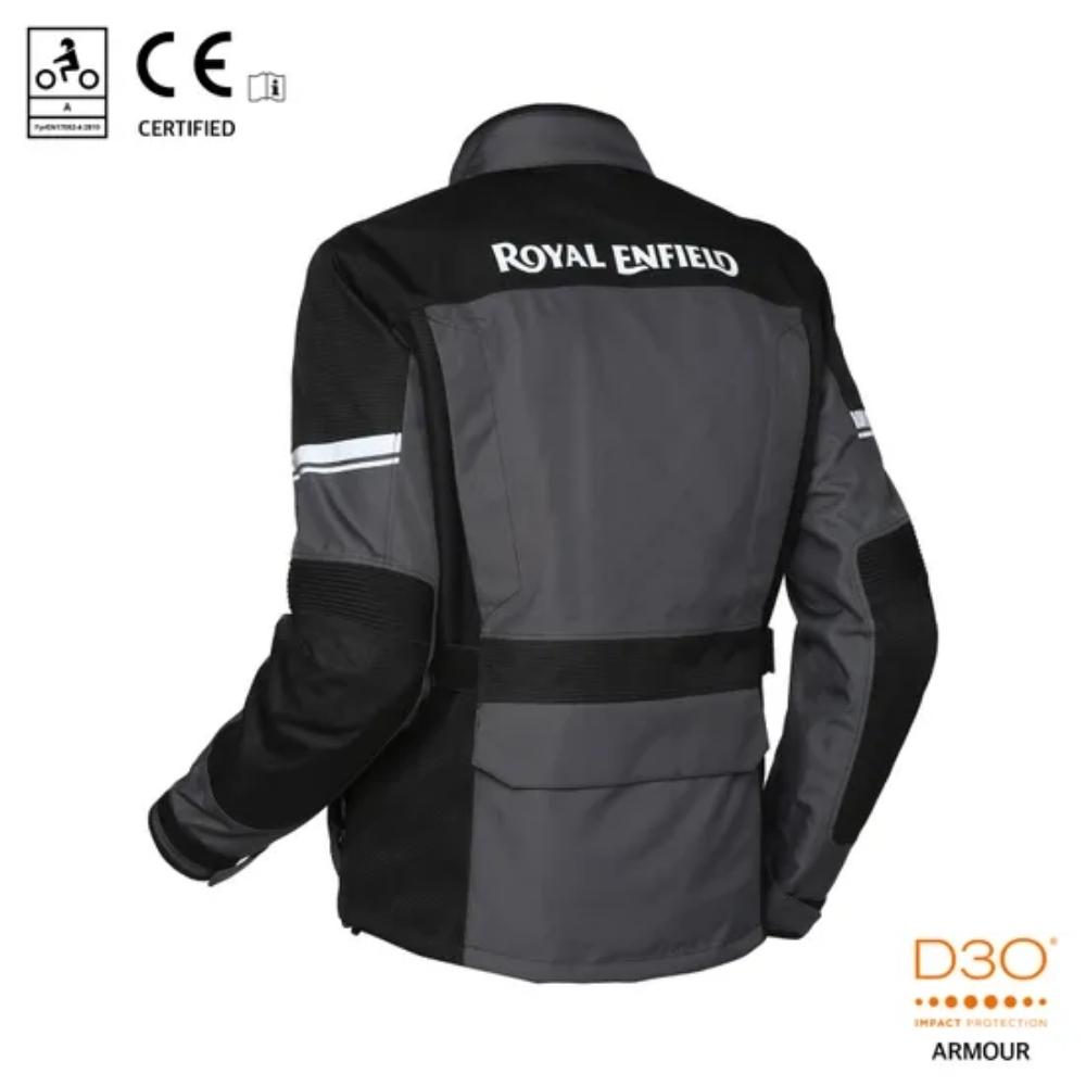 Royal Enfield Cafe Racer Brown Leather Jacket - CJ